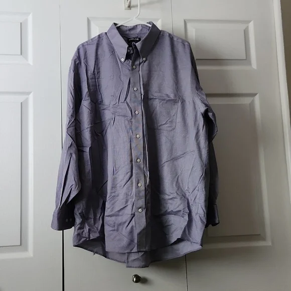 Kirkland Signature Shirts | Kirkland Traditional Fit Purple Long Sleeve Button Down Sz Xxl 18 - 34/35 | Color: Purple | Size: 18 | Cjury7's Closet Kirkland Signature Shirts | Kirkland Traditional Fit Purple Long Sleeve Button Down Sz Xxl 18 - 34/35 | Color: Purple | Size: 18 | Cjury7's Closet